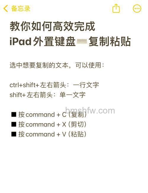 苹果平板电脑iPad怎么复制粘贴和剪切【详细介绍】
