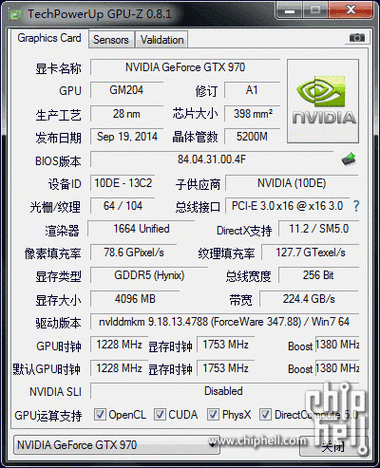 970显卡多少钱?GTX970参数与评测详解