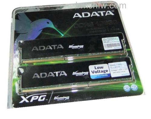 威刚4GB DDR3 1333G超低电压版CL延迟详解