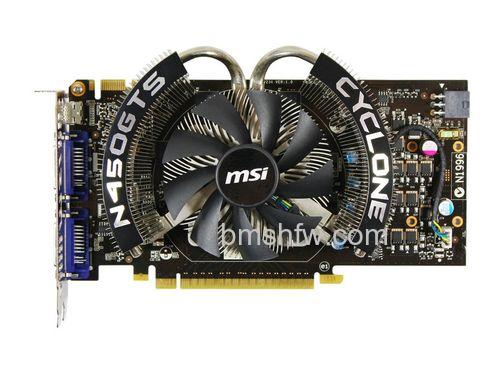微星N450GTS Cyclone 1GD5/OC-H供电用料与做工解析