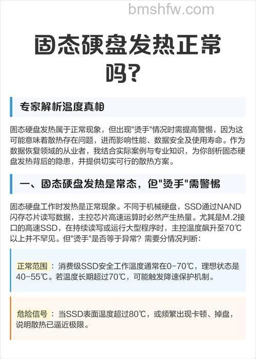 固态硬盘发热怎么回事?热成像仪对比分析硬盘温度真相