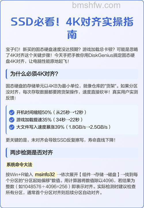固态硬盘如何进行4K对齐分区?完整教程与方法
