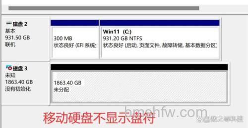 移动硬盘不显示图标怎么办？两种解决办法