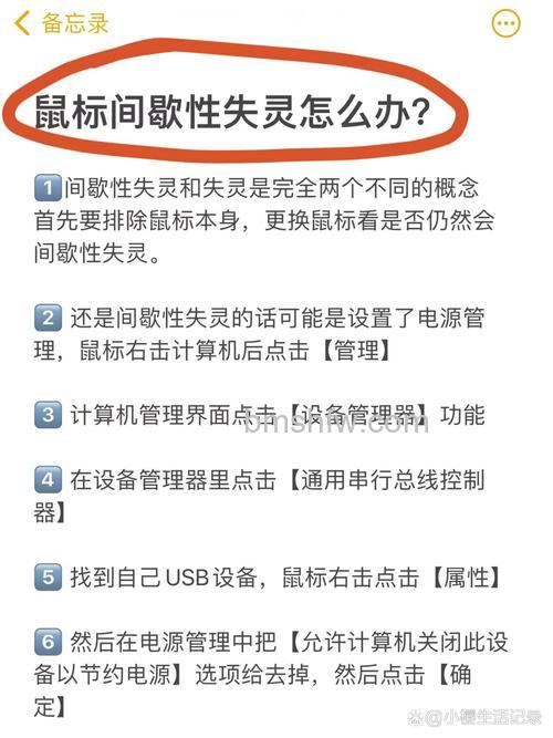 无线鼠标间歇性失灵怎么办?详解三大原因与解决办法