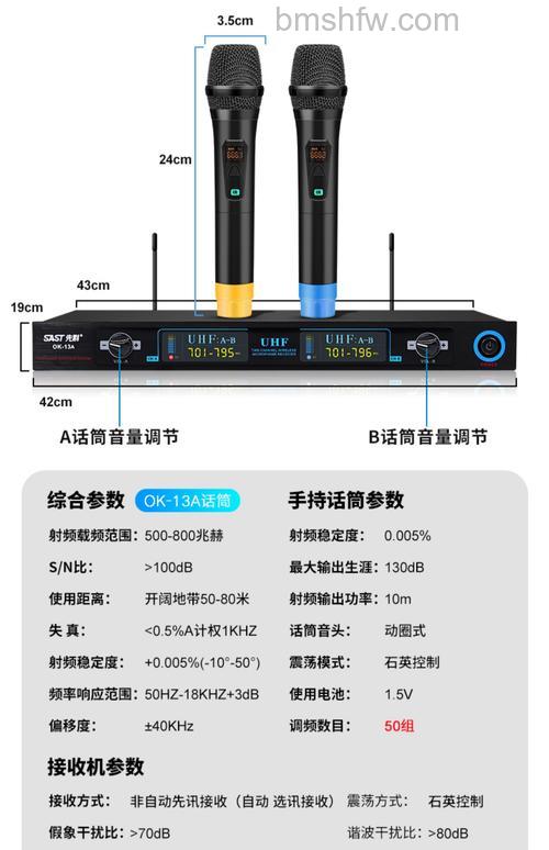 先科音响连接无线话筒的两种实用方法