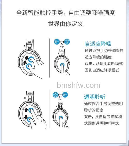 森海塞尔Momentum蓝牙耳机控制音乐播放方法介绍