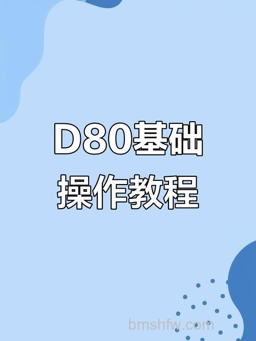 d80尼康使用攻略 新手攻略