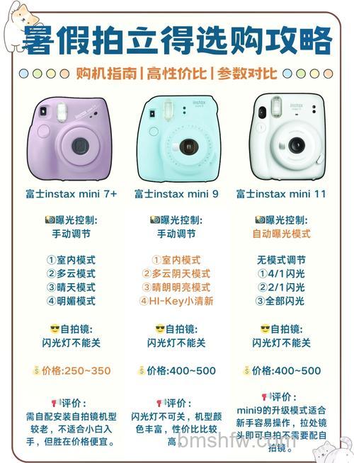 拍立得照片尺寸及价格详细介绍