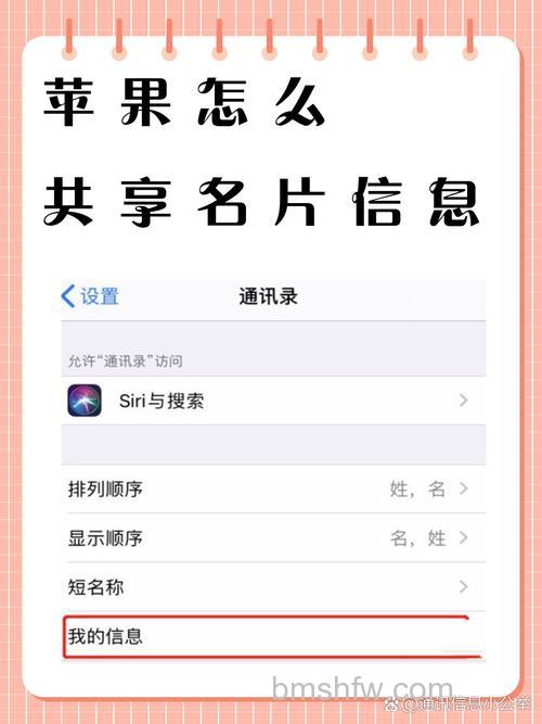怎么使用iPhone上的“名片投送”共享联系信息?详解
