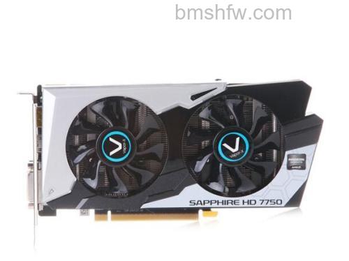 蓝宝石HD7750 1G黑钻版OC：内建512个流处理器的高频显卡