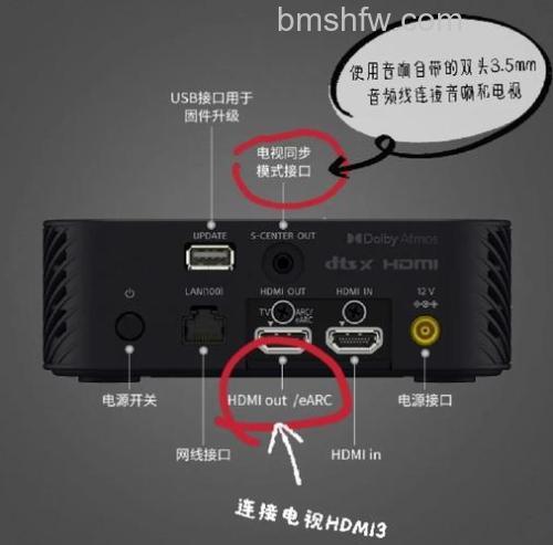 音响如何连接电视?音响连接电视教程详解