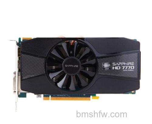 蓝宝石HD7770 1G白金版OC:性能与接口详解
