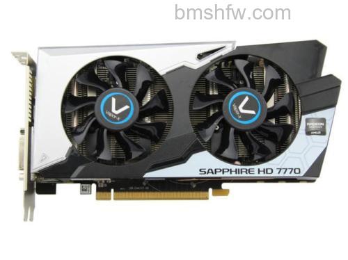 蓝宝石 HD7770 1G黑钻版OC输出接口与核心规格