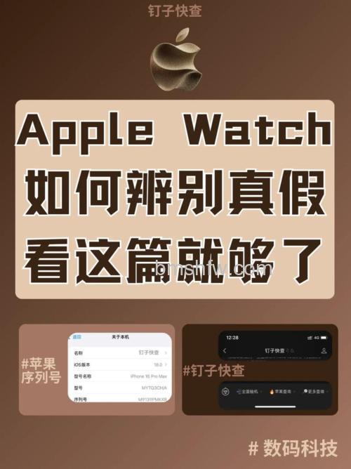 Apple Watch真假识别方法:官网查询与序列号查找
