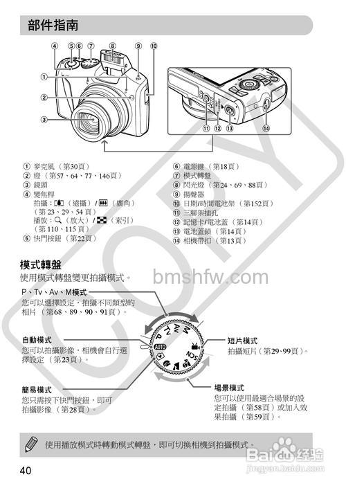 佳能SX130IS相机使用指南：新手入门教程