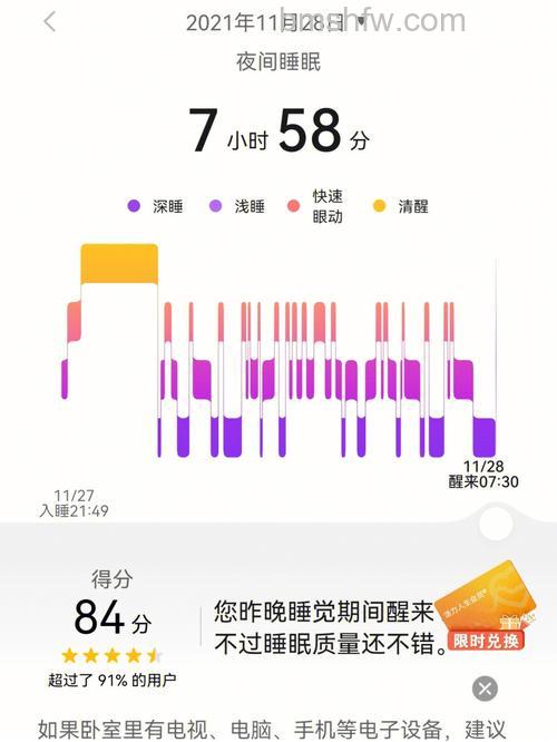 华为手环6pro监测睡眠方法:科学睡眠开启步骤