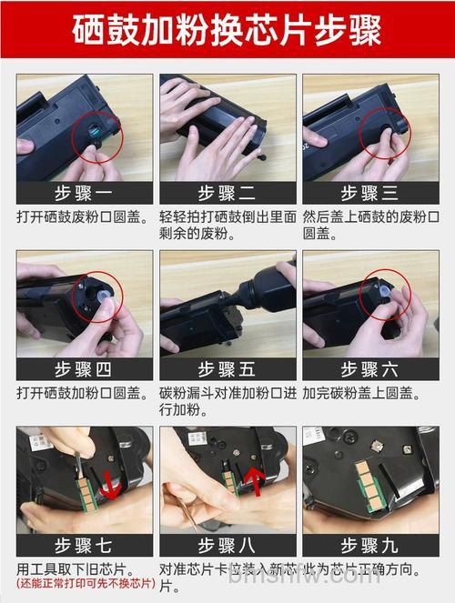 激光打印机怎么加粉?硒鼓换碳粉详细步骤指南