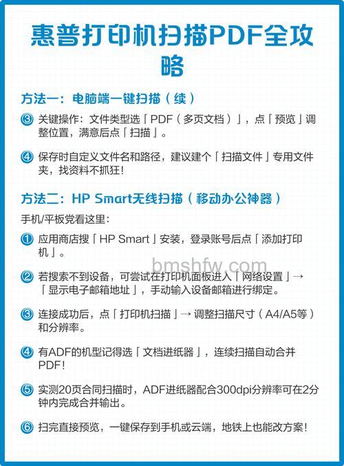 办公室一体打印机推荐与扫描PDF操作指南