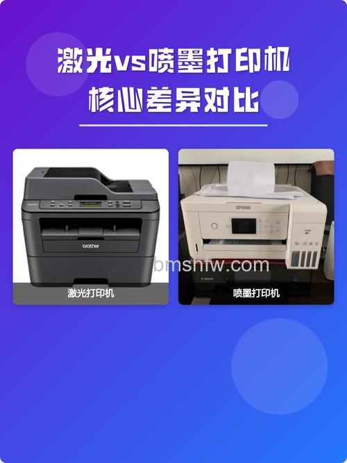 2019家用打印机推荐：激光打印与喷墨打印区别详解