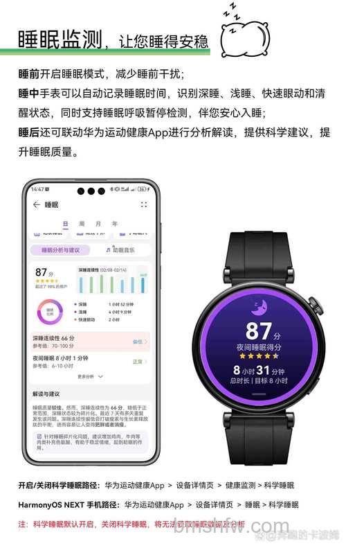华为Watch Fit生理周期与血氧设置方法