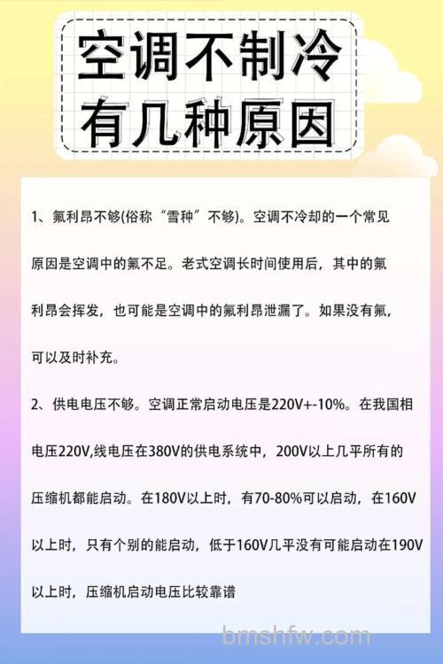 空调多少度不能制冷?温度上限与制冷效果关系详解
