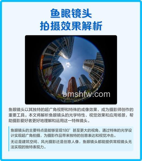 鱼眼镜头怎么用来拍摄？视角、对焦、景深控制与创意效果图解