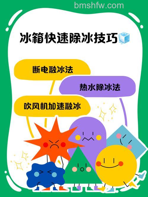 冰箱拉不开怎么快速除冰?详解快速除冰技巧