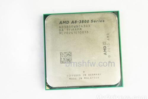 AMD A8-3850核心类型解析:Llano架构旗舰APU