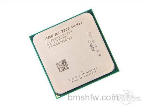 AMD A8-3870K:支持AMD视觉技术引擎的APU四核处理器