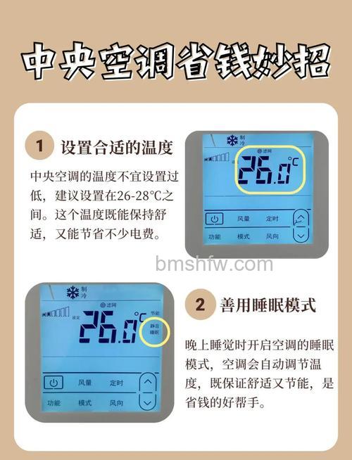 空调最省电的温度是多少?节能设置与合理使用介绍