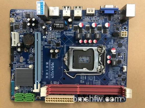铭瑄MS-H61 PRO主板:电源接口规格为24PIN+8PIN