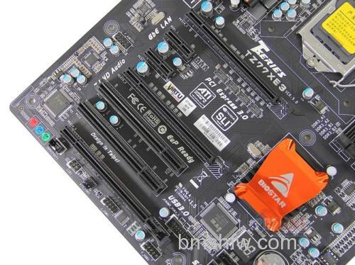 映泰TZ77XE3的板载网卡:Realtek RTL8111E千兆芯片