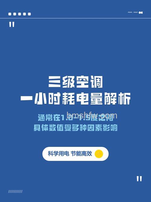 三级的空调制冷一小时多少电？三级的空调制冷耗电量介绍【详解】
