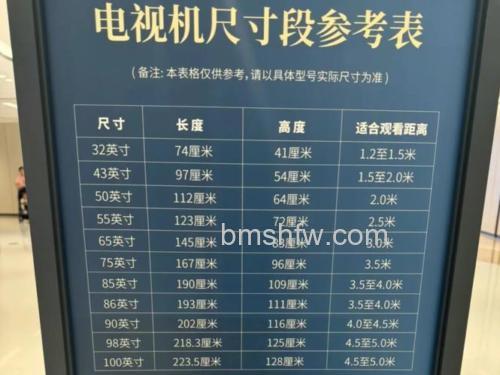75寸电视适合多大的观看距离?详细尺寸与选择指南