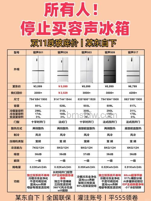 容声冰箱最大容量多少升？全面解析特点及使用注意事项