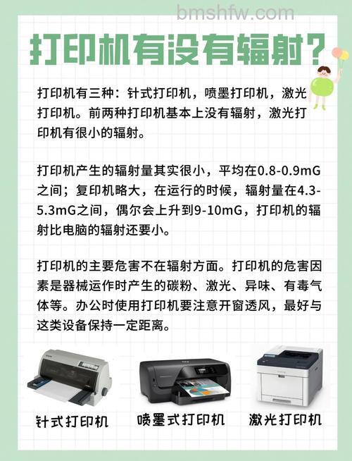 打印机有很大的辐射吗?办公设备辐射真相解析