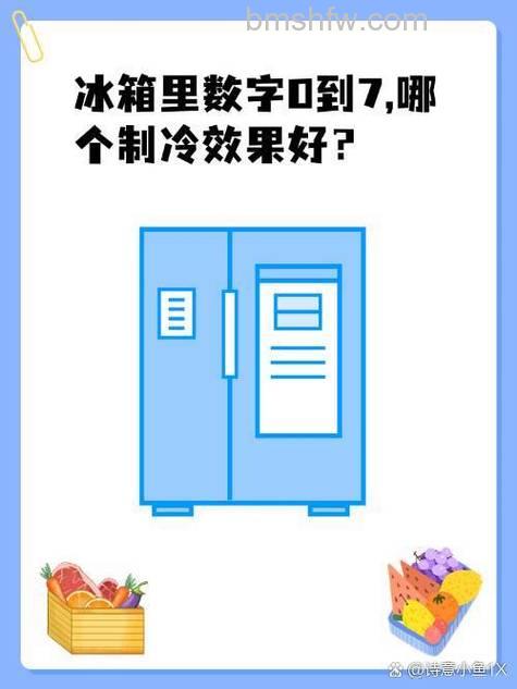 海信冰箱里数字0到7制冷效果哪个好?对比【详解】