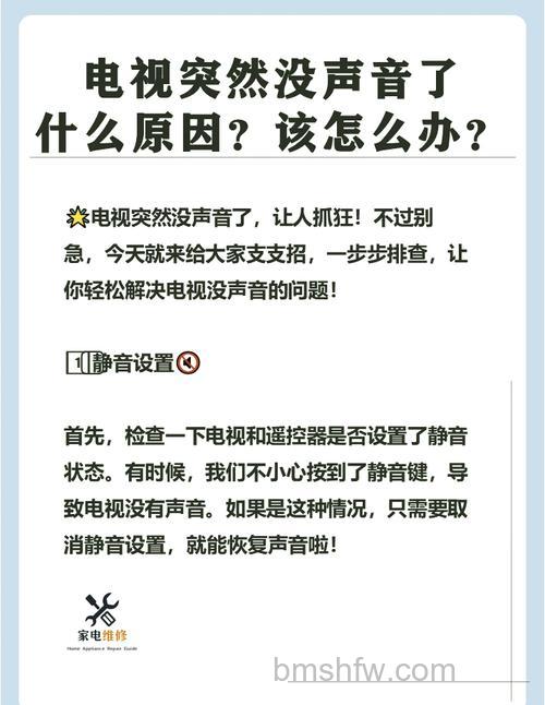 海信电视没有声音是怎么回事 海信电视没有声音的原因【详解】