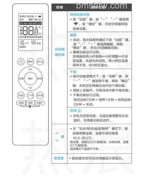 美的空调万能空调遥控器代码有哪些？常见型号代码详解