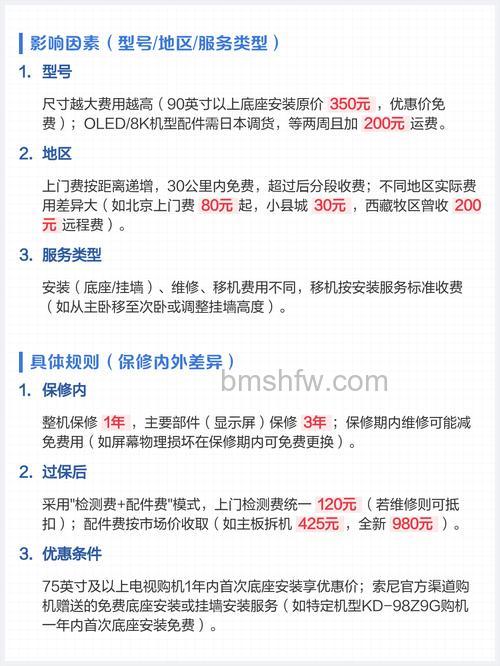 索尼电视怎么样 索尼电视售后服务【详解】