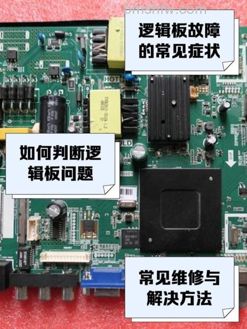 液晶电视逻辑板价格与故障分析【教程】