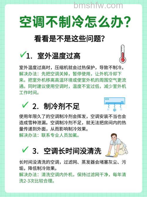 空调不能制冷怎么办？空调不能制冷解决方法【详解】