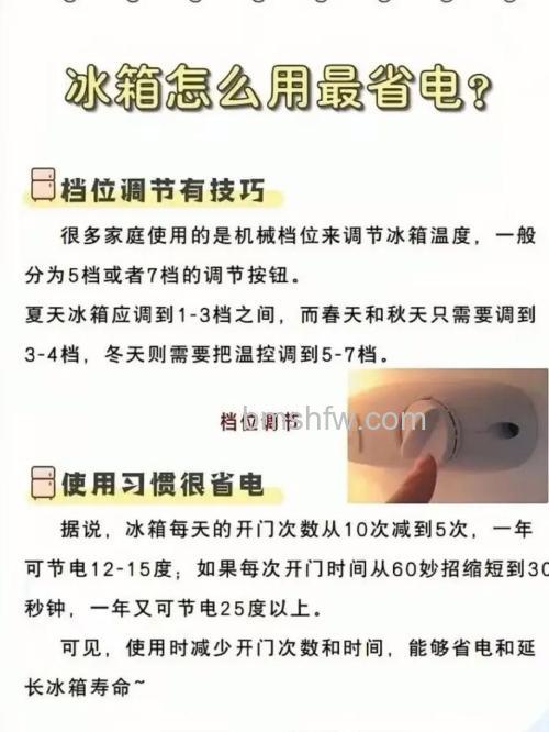 冰箱开多少度比较省电?省电技巧详解