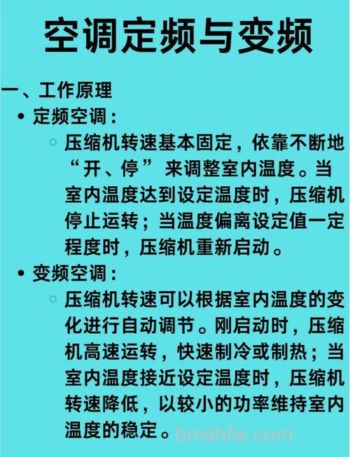 空调变频与定频有什么区别 性能与节能全面比较
