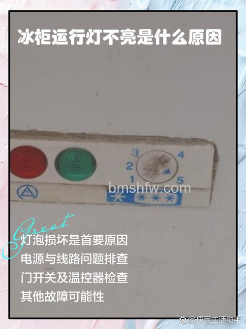 冰柜灯不亮了?详解冰柜不变灯的原因与解决方法