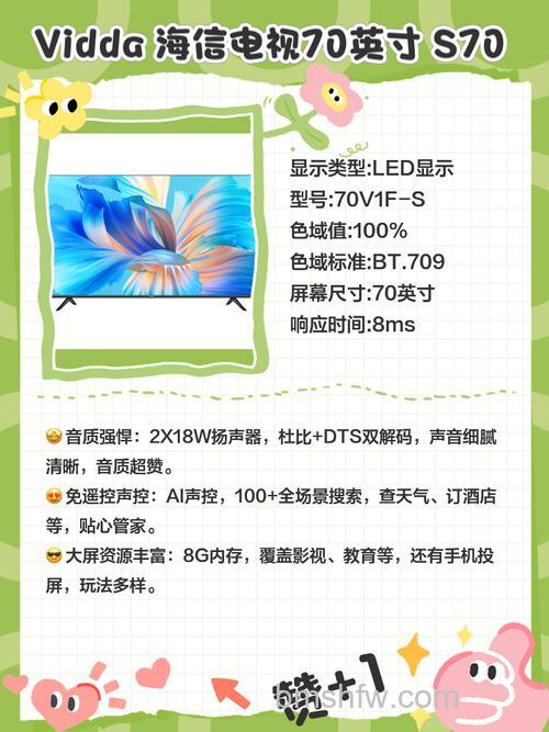 70寸电视长宽多少?热门70寸电视推荐【详细介绍】