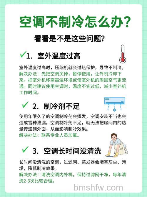 空调制冷不冷了怎么办？解决方法详解