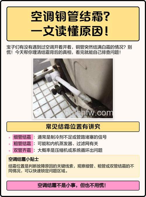 空调高压管结霜是否正常?原因分析详解