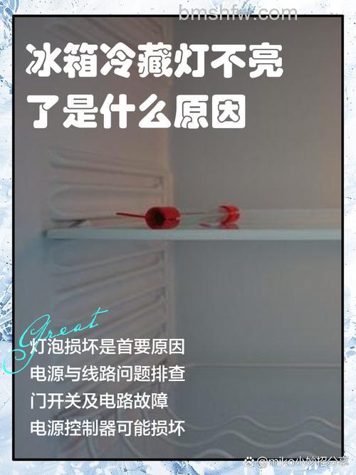 为什么冰箱冷冻室不冻但灯亮了呢？原因与原理详解