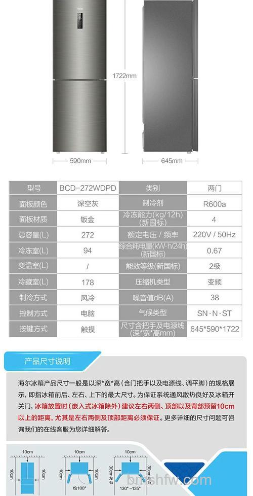 海尔冰箱双门有哪些型号?双门新款型号与报价介绍【详解】